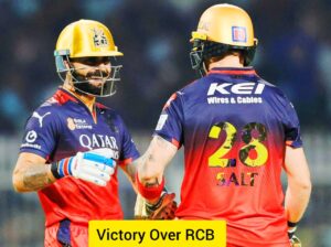 Victory Over RCB